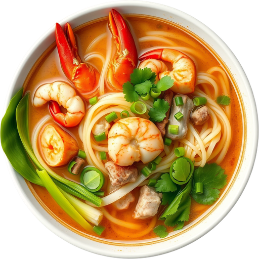 Banh Canh Vietnamese Crab Soup dish