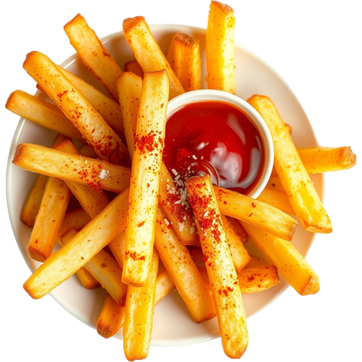 Seasoned French Fries dish