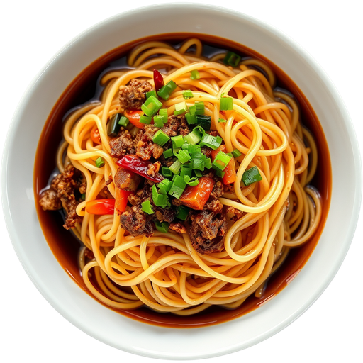 Dan Dan Noodles dish
