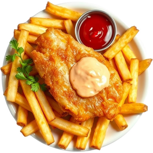 Fish and Chips dish
