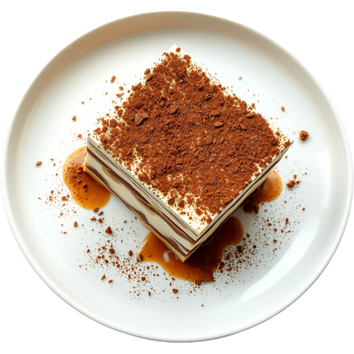 Tiramisu dish