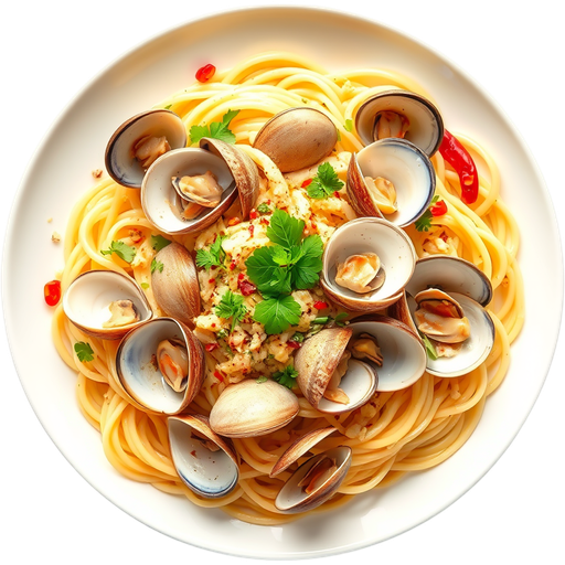 Linguine and Fresh Clams dish