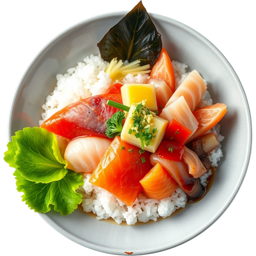 Chirashi Don dish