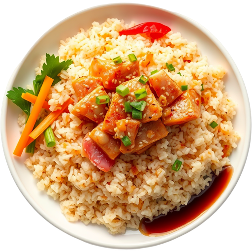 Crunchy Rice with Spicy Tuna dish
