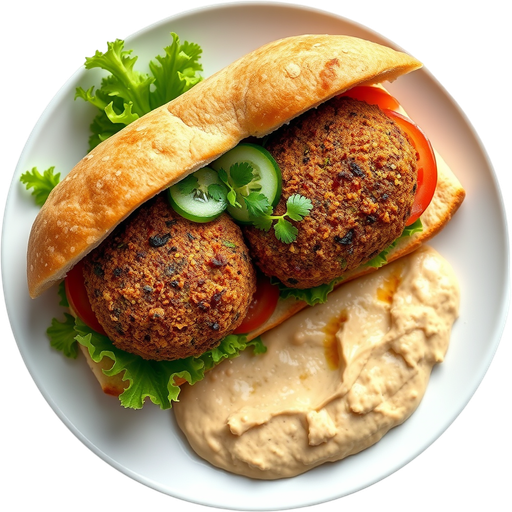 Falafel Sandwich dish