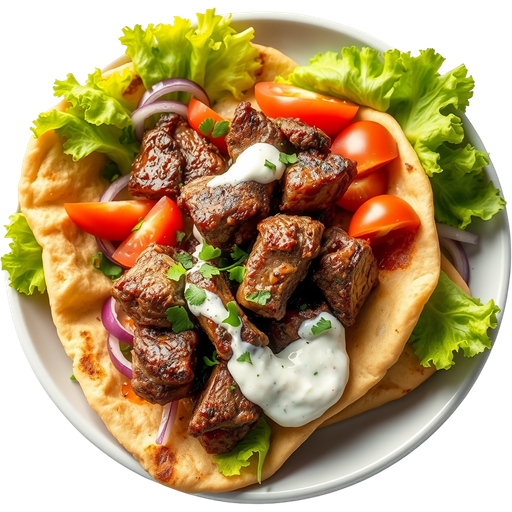 Lamb Gyro dish