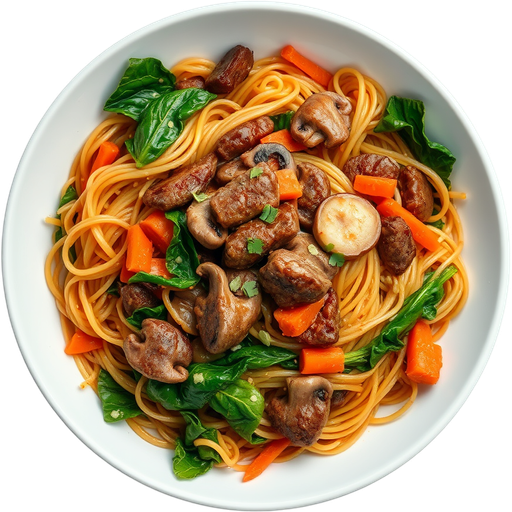 Japchae dish