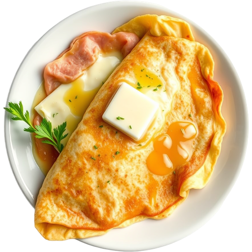 Breakfast Crepe dish