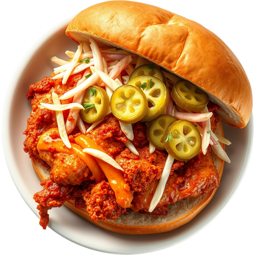 Hot Bird Sandwich dish