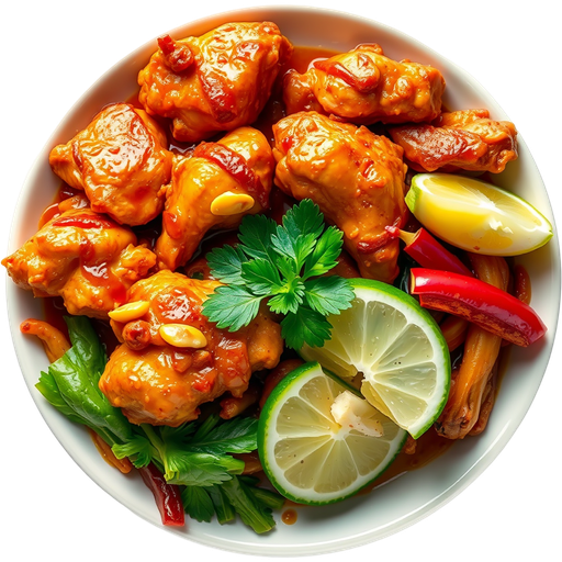Chicken Sate dish