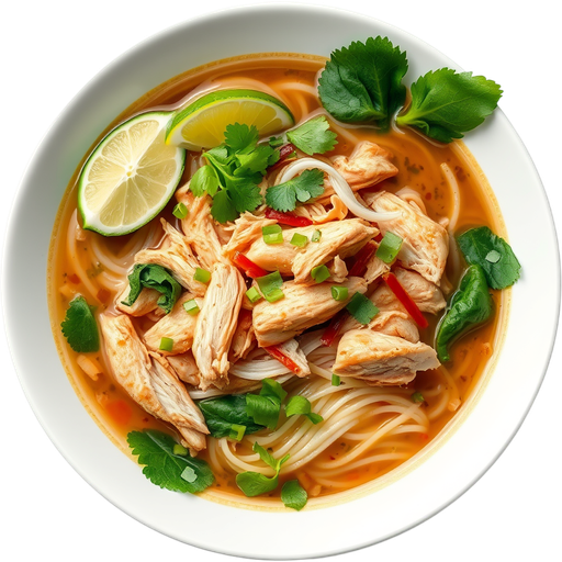 Chicken Pho dish
