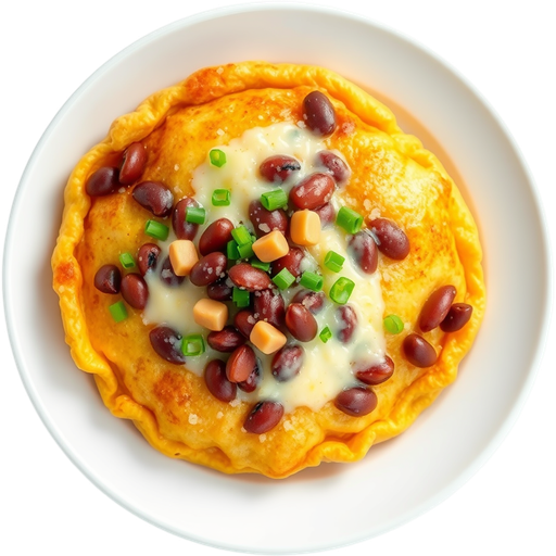 Pupusa Bean and Cheese dish