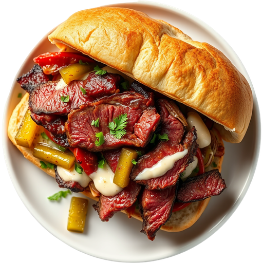 Wagyu Shawarma Sandwich dish
