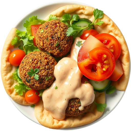 Falafel Sandwich dish