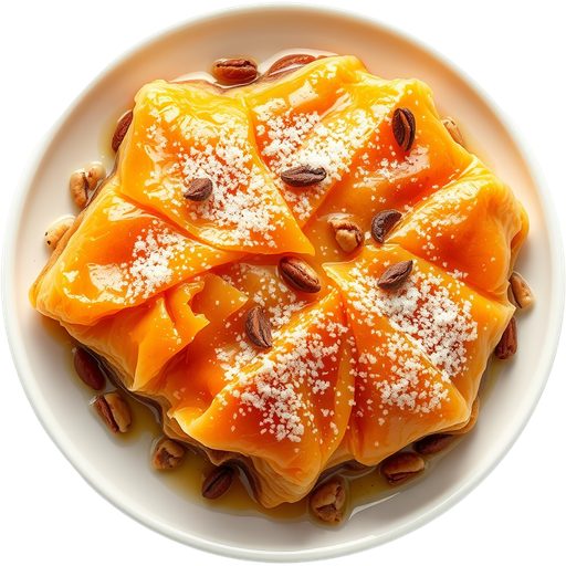 Baklava dish