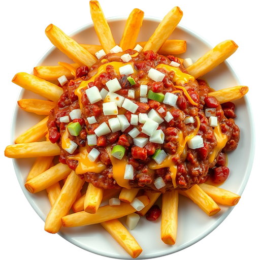Chili Cheese Fries dish