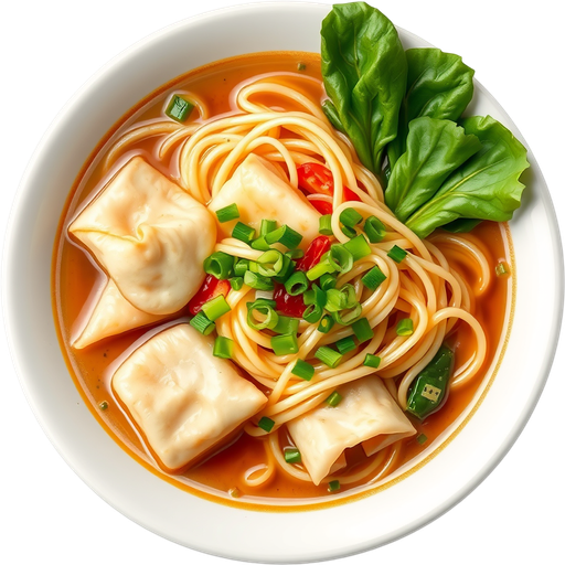 Wonton Noodle Soup dish