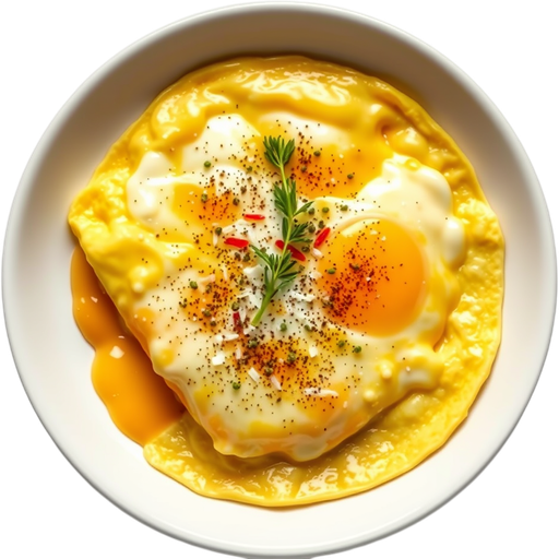 WET OMELETTE dish