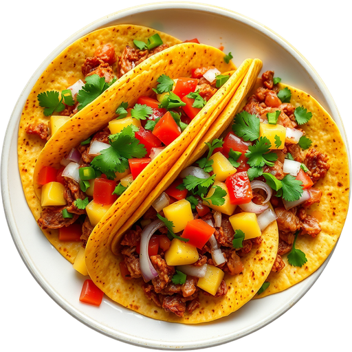 Tacos Al Pastor dish