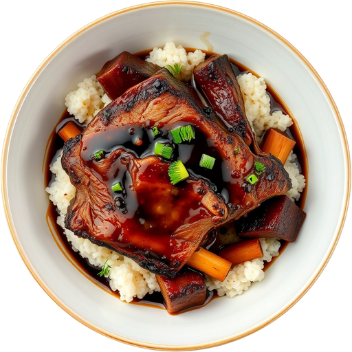 Miso Braised Short Rib dish