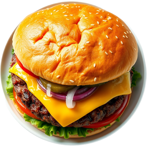 Single Cheeseburger dish