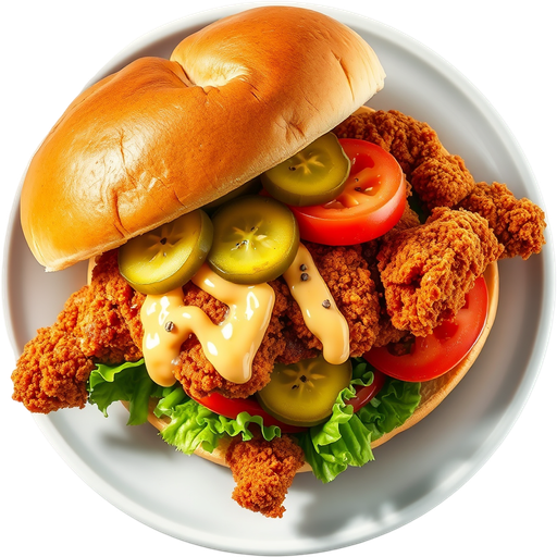 Fried Chicken Sandwich dish