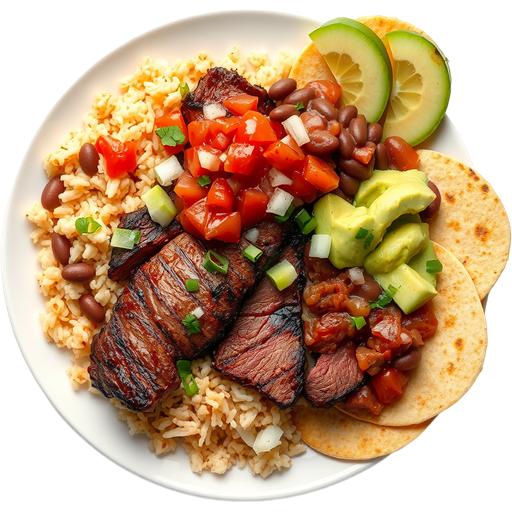 Carne Asada Plate dish