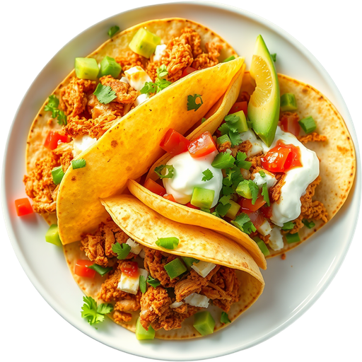 Chicken Crispy Tacos dish