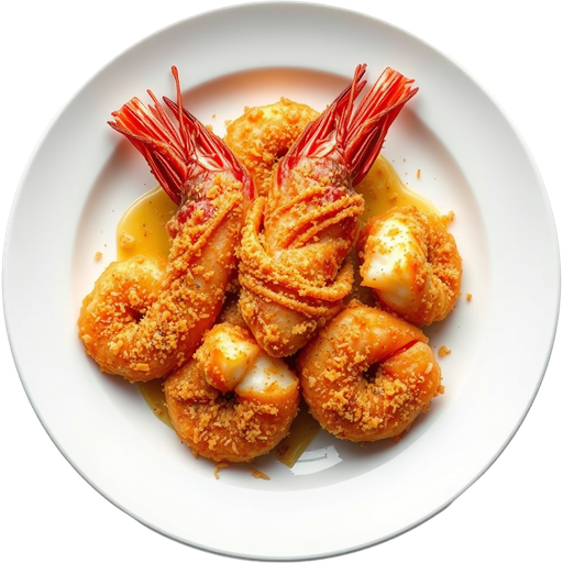 Torpedo Style Shrimp dish