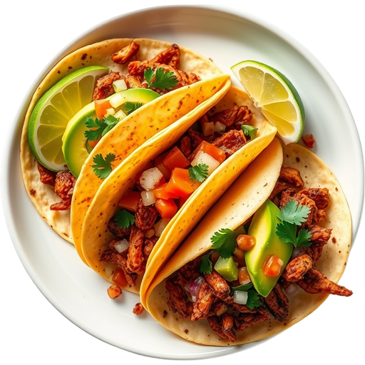 Jackfruit Tacos dish
