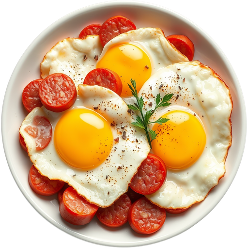 Eggs and Sausage dish