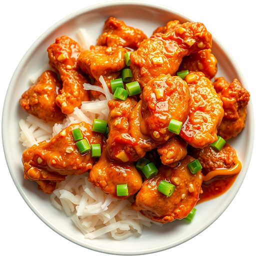 Chong Qing Fried Chicken dish