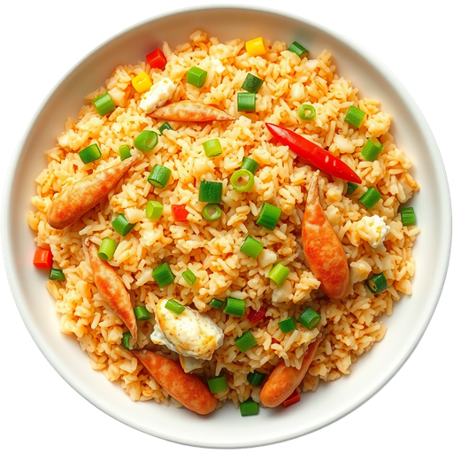 Crab Fried Rice dish