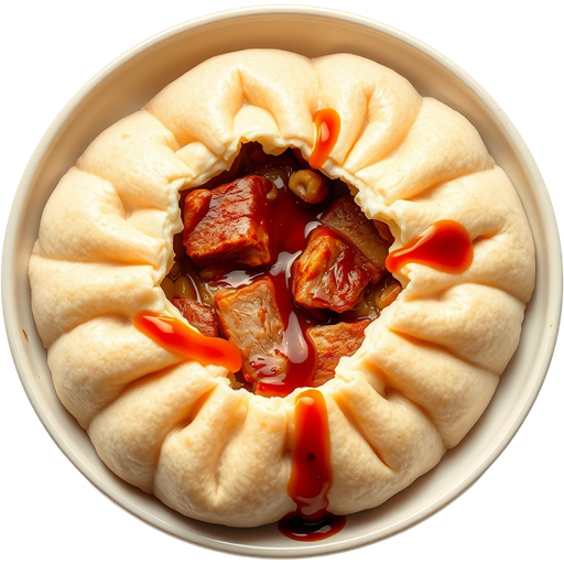 Cha Siu Bao dish