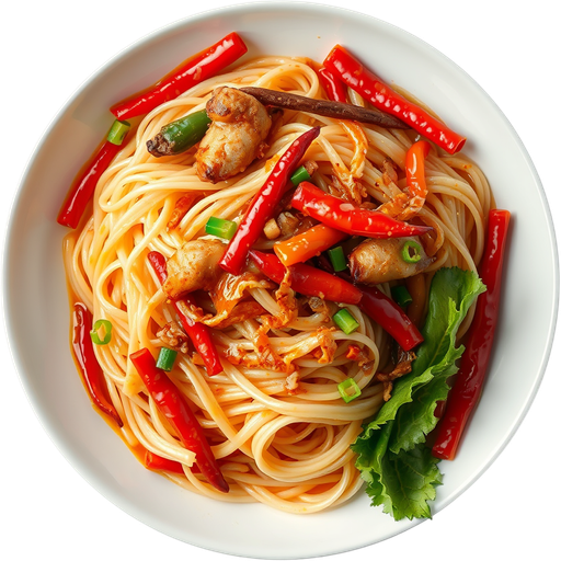 Spicy Noodles dish