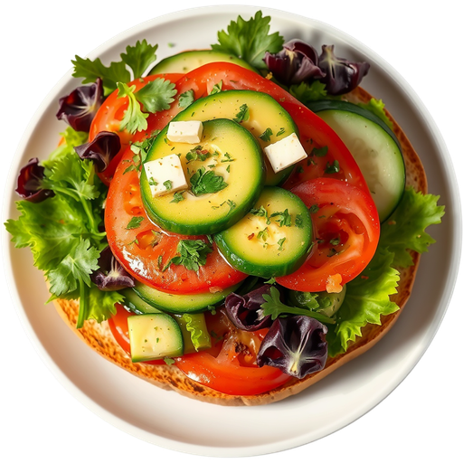 Veggie Sandwich dish
