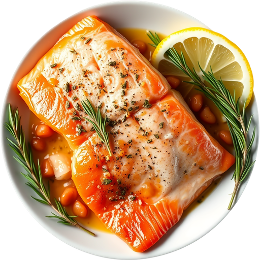 Salmon dish