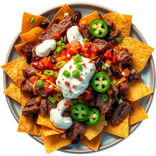 Steak Nachos dish