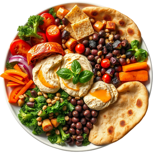 Vegetarian Platter dish