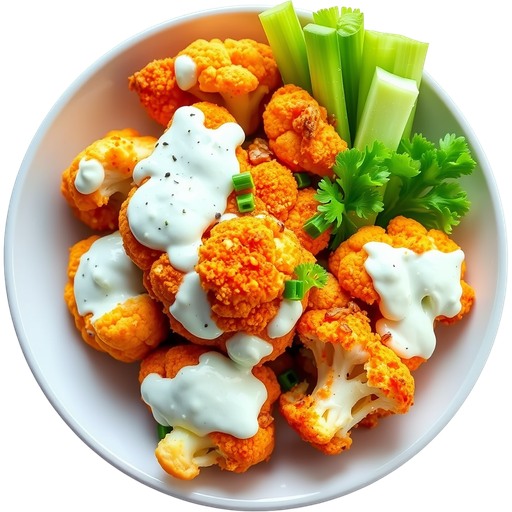 Buffalo Cauliflower dish