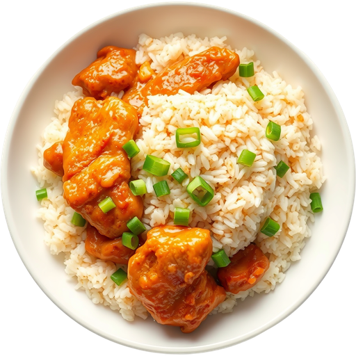 Chicken Rice Plate dish