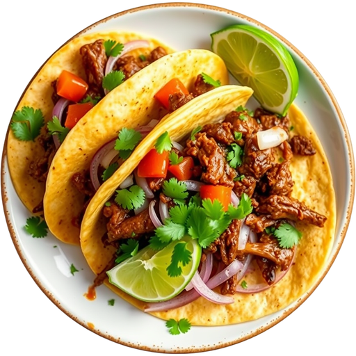 Barbacoa Taco dish