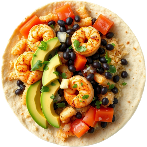 Del Mar Burrito dish