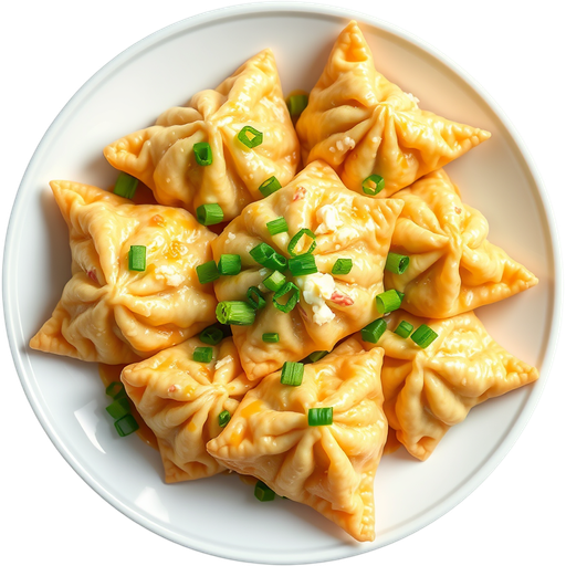 Crab/Cream Cheese Wontons dish