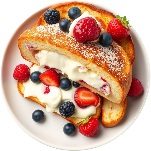 Stuffed French Toast dish