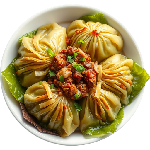 Cabbage Dumpling dish