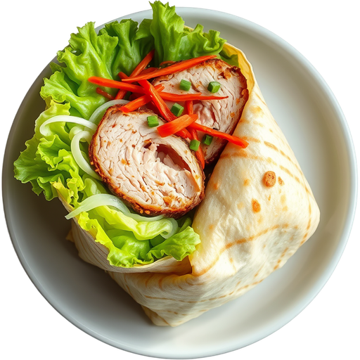 Bossam Pork Belly Wrap dish