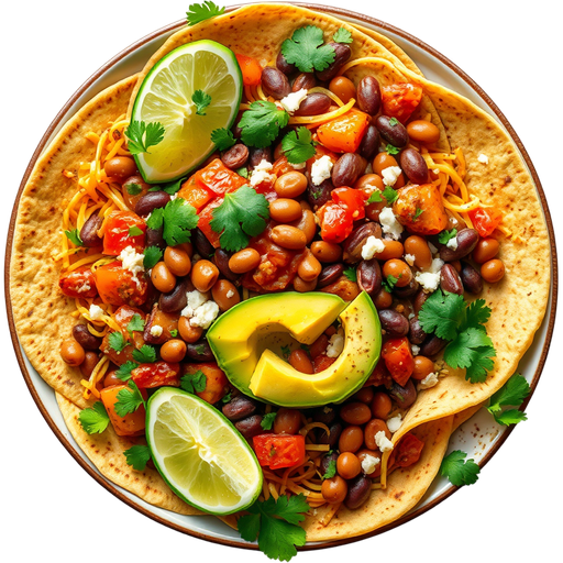 Mexican Vegan Heaven dish