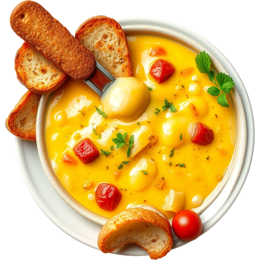 Cheese Fondue dish