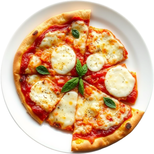 Thin-Crust Cheese Pizza dish